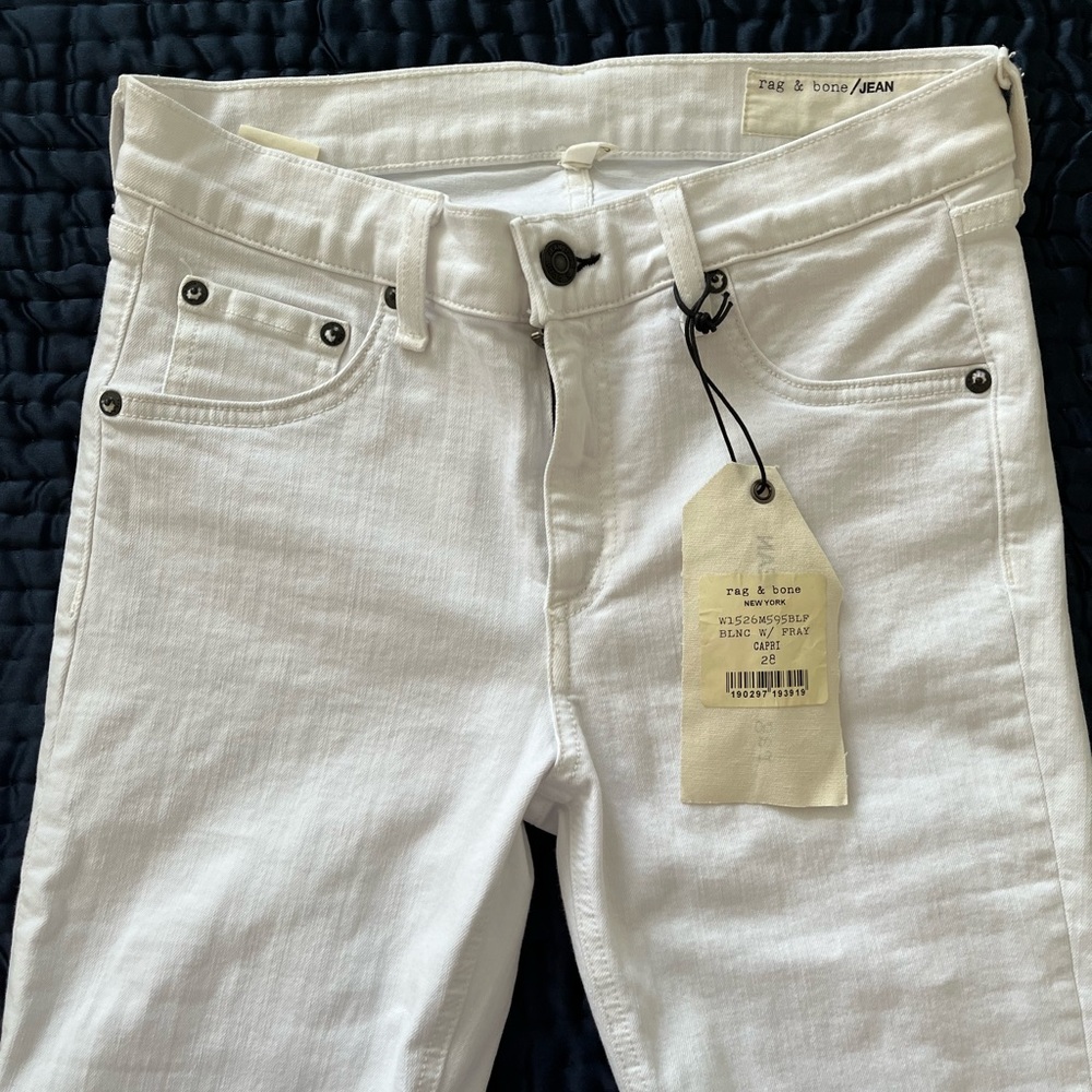 Rag & Bone Skinny Capri Jeans - size 28 - Picture 3 of 10